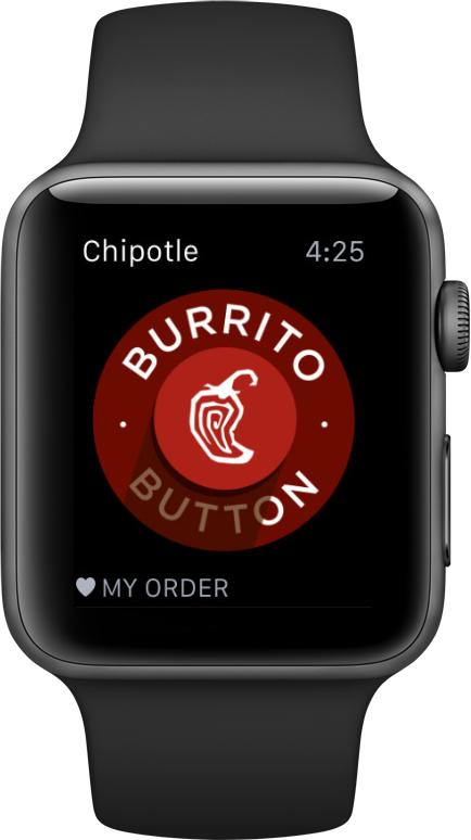 Chipotle Apple Watch